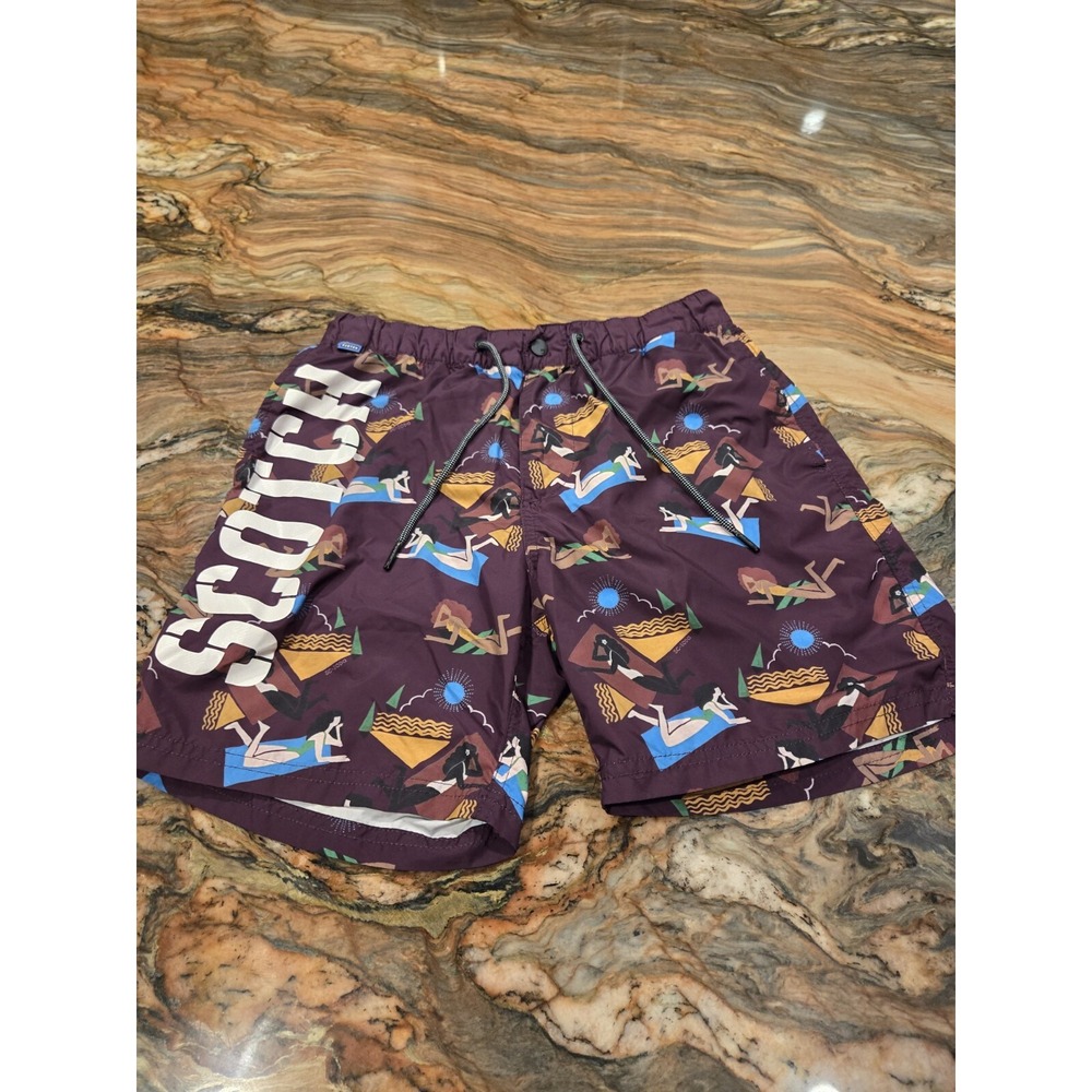 Scotch And Soda Shorts W Pockets Swim / Track Size Small